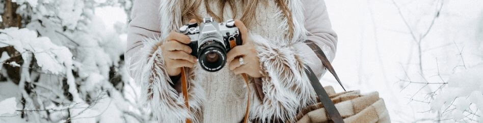 Leather Camera Bag 