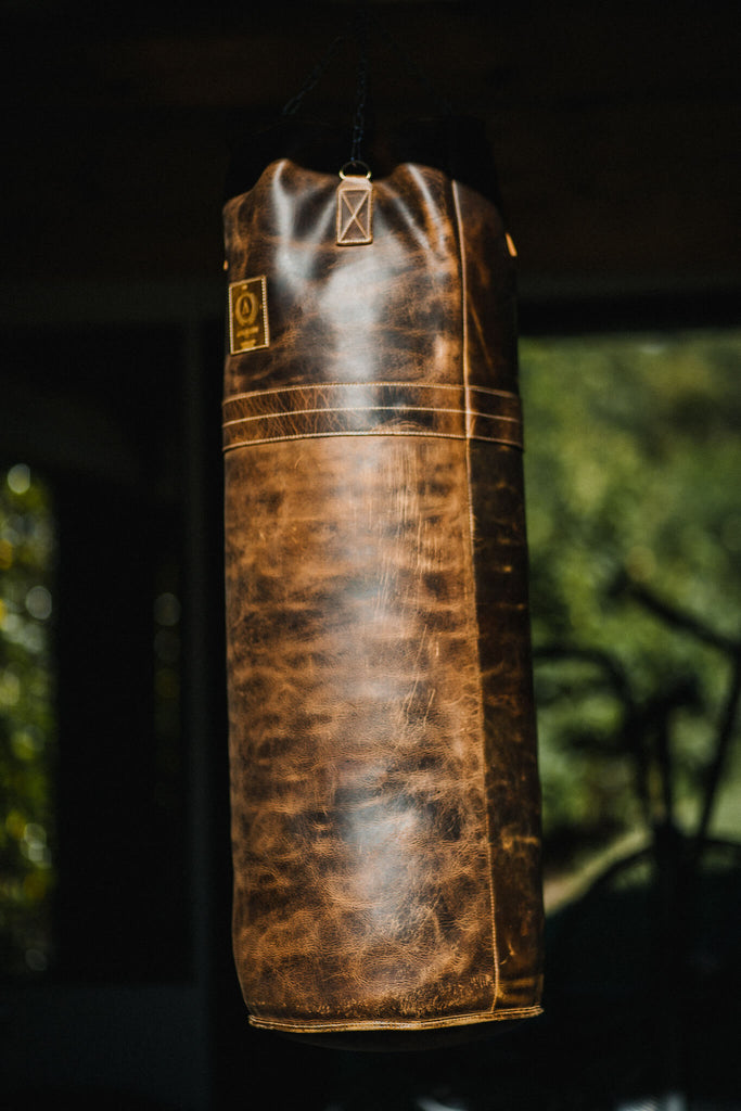 Henry Vintage Leather Boxing Bag - Aurelius Leather