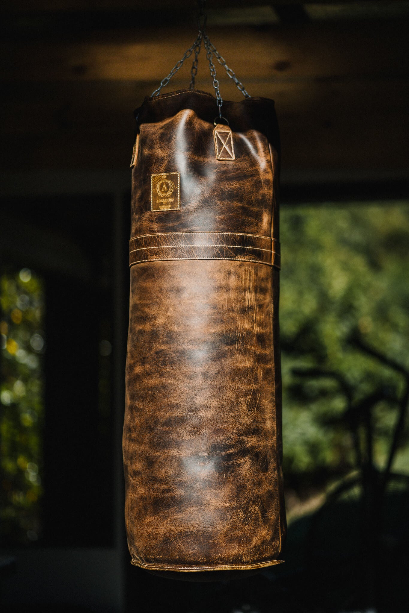 ORIGINAL LEATHER PUNCHING BAG  TALAL FITNESS