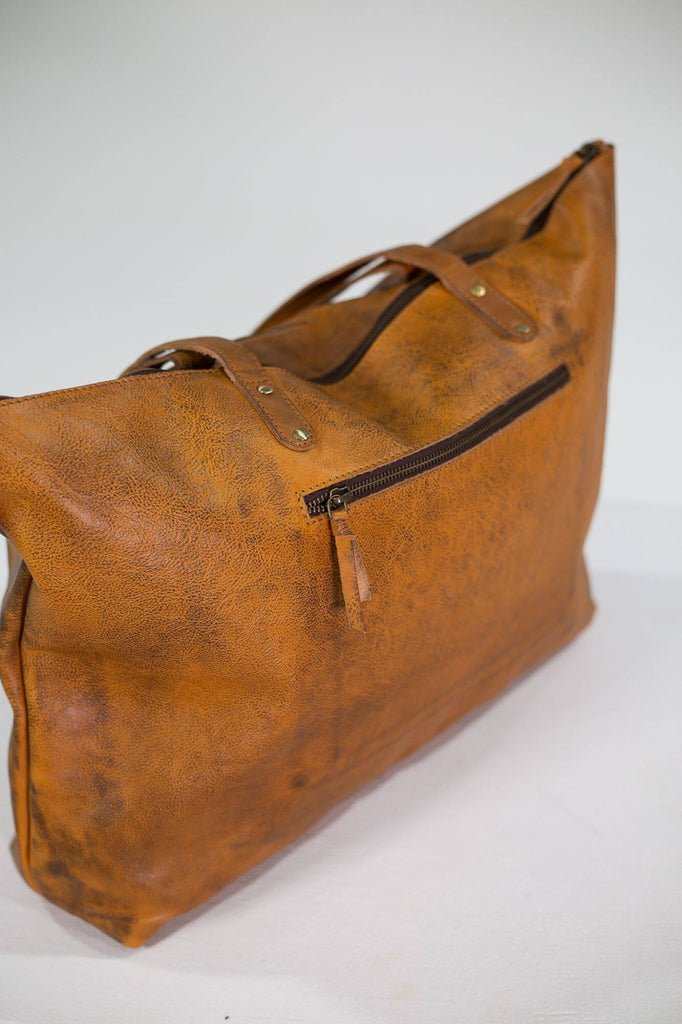 Mia Leather Tote - Aurelius Leather