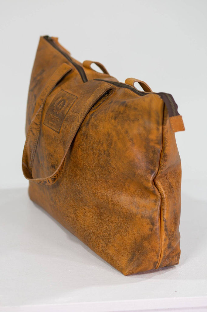 Mia Leather Tote - Aurelius Leather