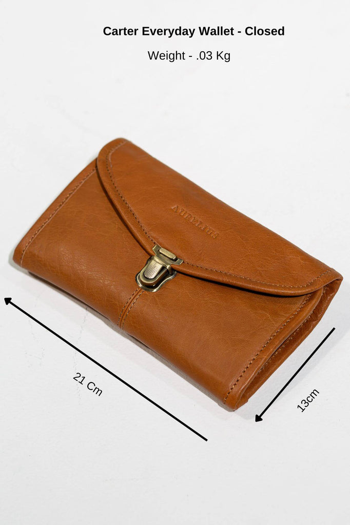 Carter Everyday Wallet - Aurelius Leather