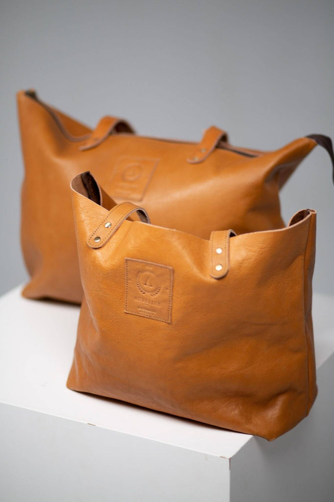 Layla Leather Tote Bag - Aurelius Leather