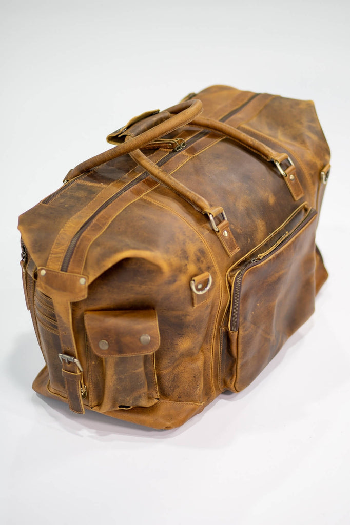 Branson Travel leather bag - Aurelius Leather