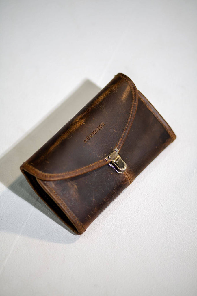 Milo Everyday Tech Wallet - Aurelius Leather