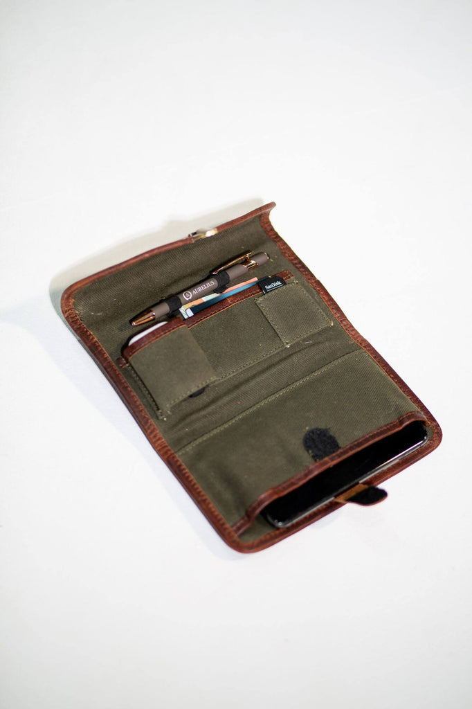 Denali Everyday Tech Wallet - Aurelius Leather