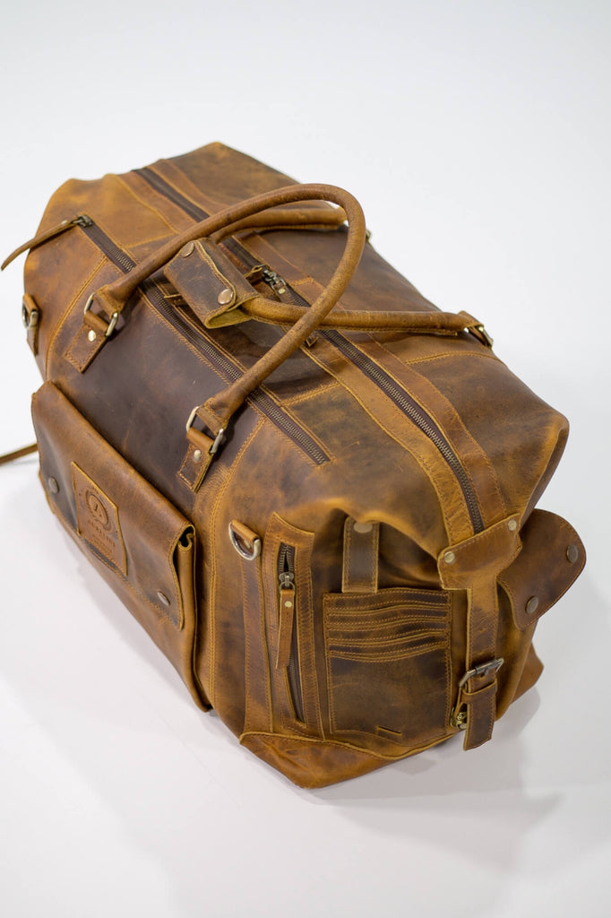 Branson Travel leather bag - Aurelius Leather