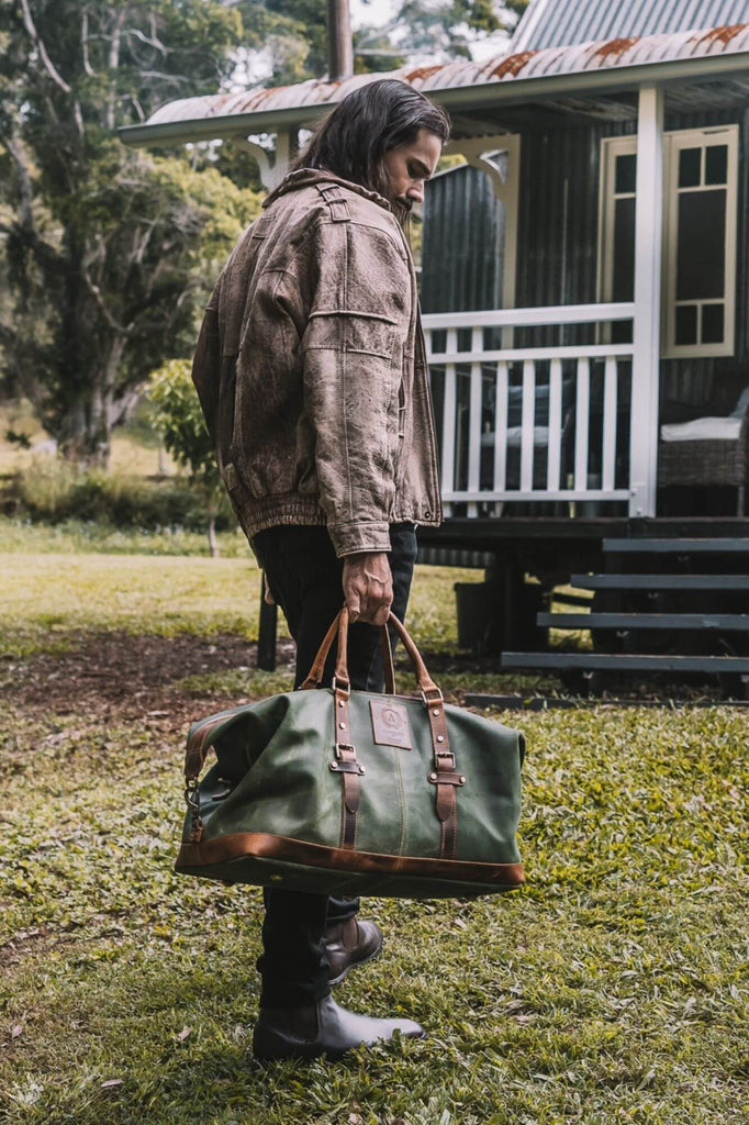 Malinor Leather Weekend Bag - Aurelius Leather