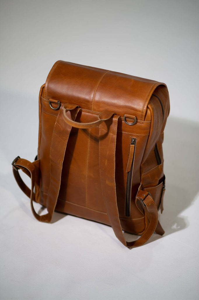 Oscar Leather Baby Backpack - Aurelius Leather