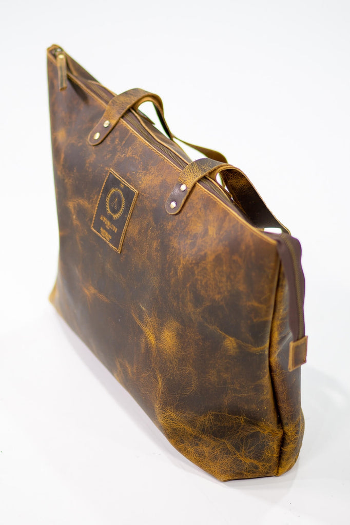 Frida Leather Tote Bag - Aurelius Leather