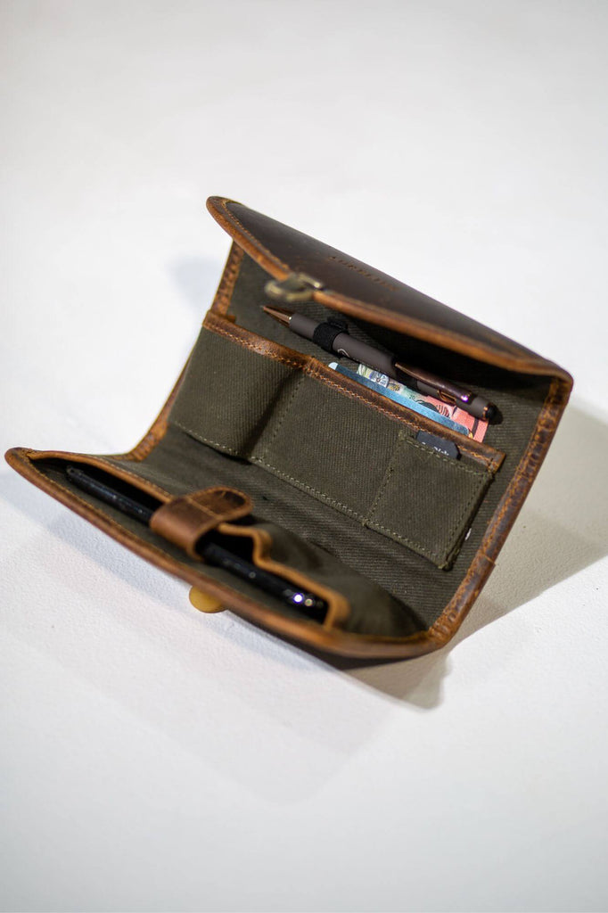 Milo Everyday Tech Wallet - Aurelius Leather