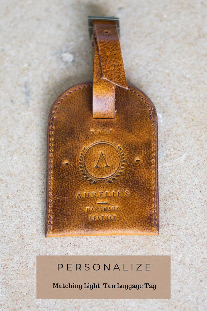 Branson Leather Weekend Bag - Aurelius Leather